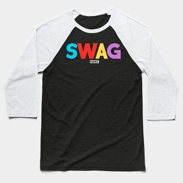 SWAG Baseball T-Shirt by SAN ART STUDIO 